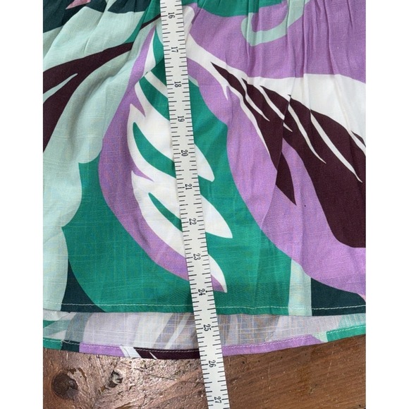 MinkPink Multi Color Floral Pattern Ruffled Lined Mini Sundress size S - Picture 7 of 9